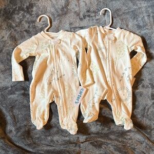 Carter's newborn Jungle footies